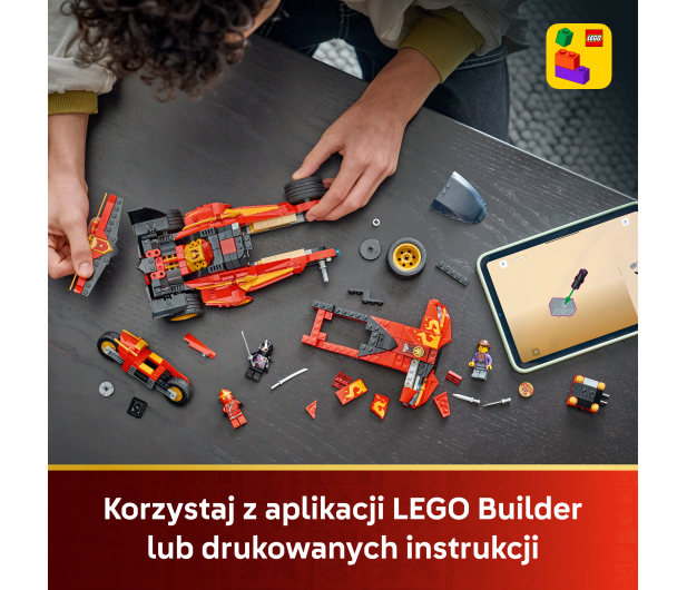 LEGO NINJAGO 71867 Ninjaścigacz x-1 — 15-Lecie - 1529846 - zdjęcie 8